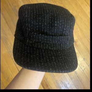 Men's Filson Mackinaw Wool Rope Stripe Trapper Hat